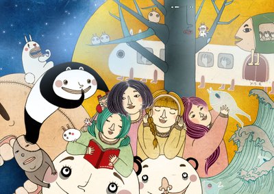 ベッドタイムストーリー、2013（デジタル） 作： Yoyo Zhao